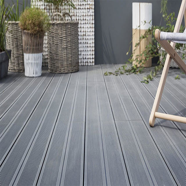 Decking composto de bambu exterior 2.2/2.9/5.6m da cavidade WPC do Decking