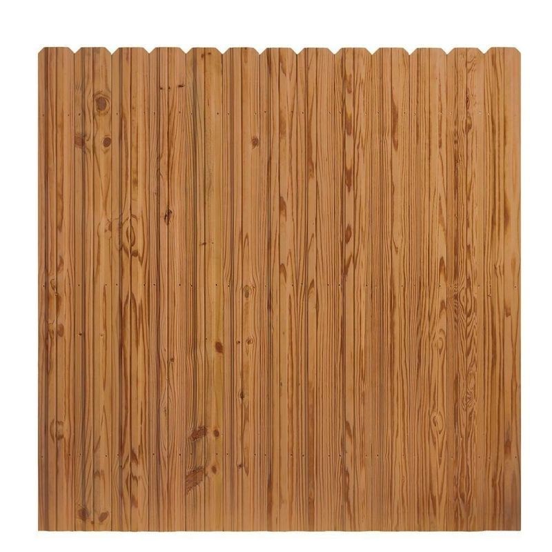 Jarda 8 Ft Cedar Wood Fence Panel Outdoor alto Cedar Border Fence do FSC