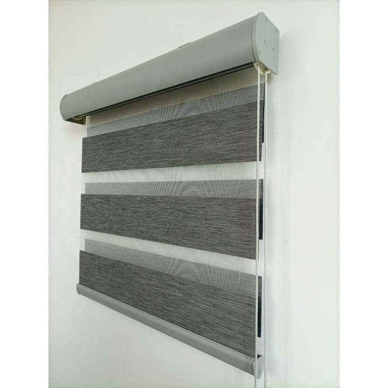 A cortina sem corda da prova UV cega dia e noite o peso leve das cortinas de janela