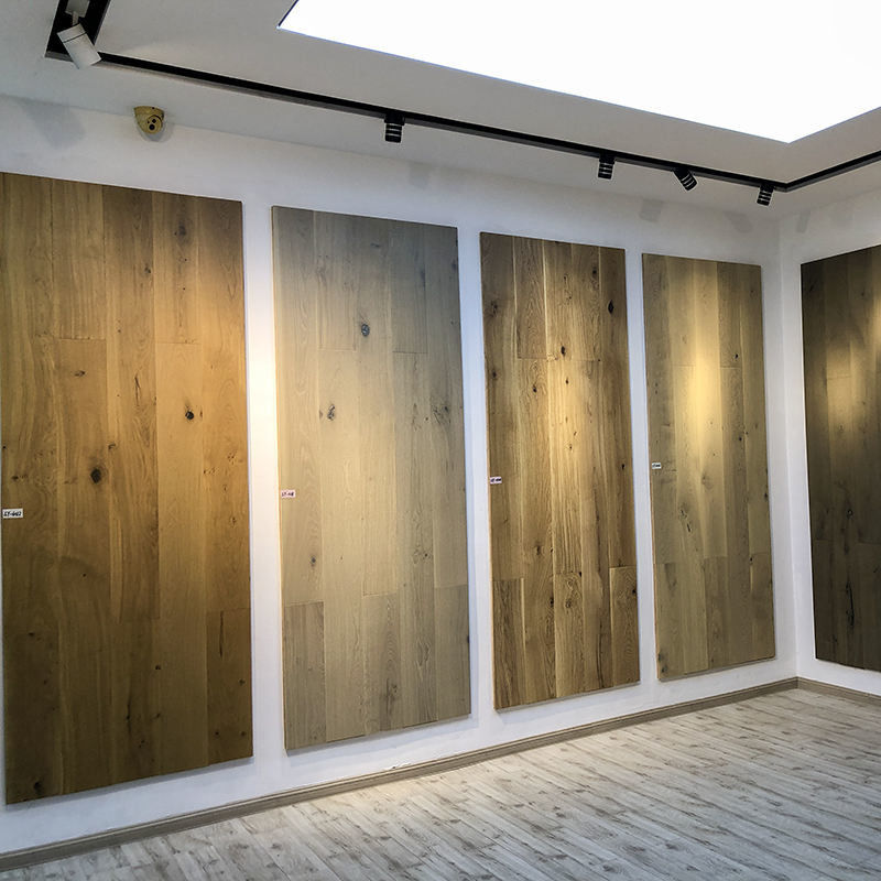 O carvalho afligido da prancha lavagem larga projetou a madeira que pavimenta 20 cores customizáveis