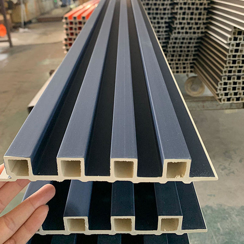 Painel de parede de WPC de cor sólida para sala de estar