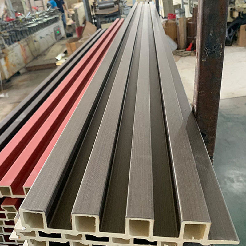 Painel de parede de WPC de cor sólida para sala de estar