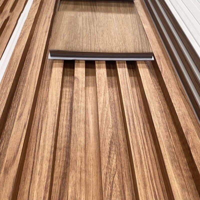 Fábrica Decoração interior PVC revestimento revestimento de parede WPC interior painel de parede flutuado