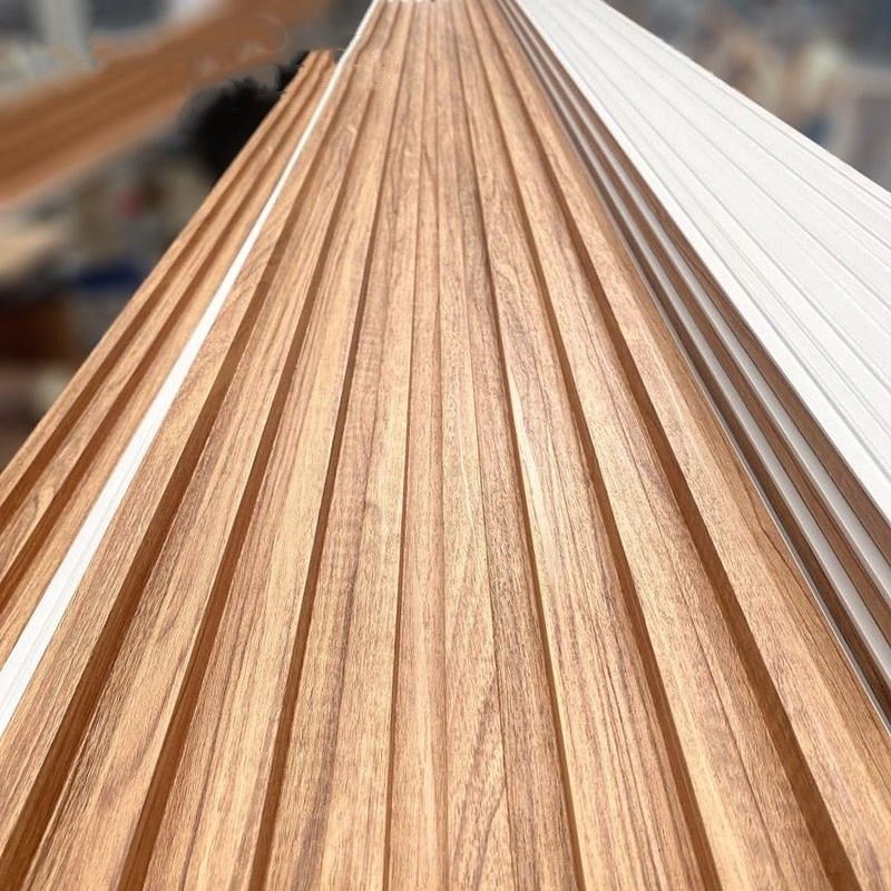 Fábrica Decoração interior PVC revestimento revestimento de parede WPC interior painel de parede flutuado