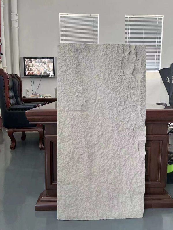 3D Art Wholesale Interior Outdoor PU Pedra Poliuretano Pedra Artificial revestida de painel de parede
