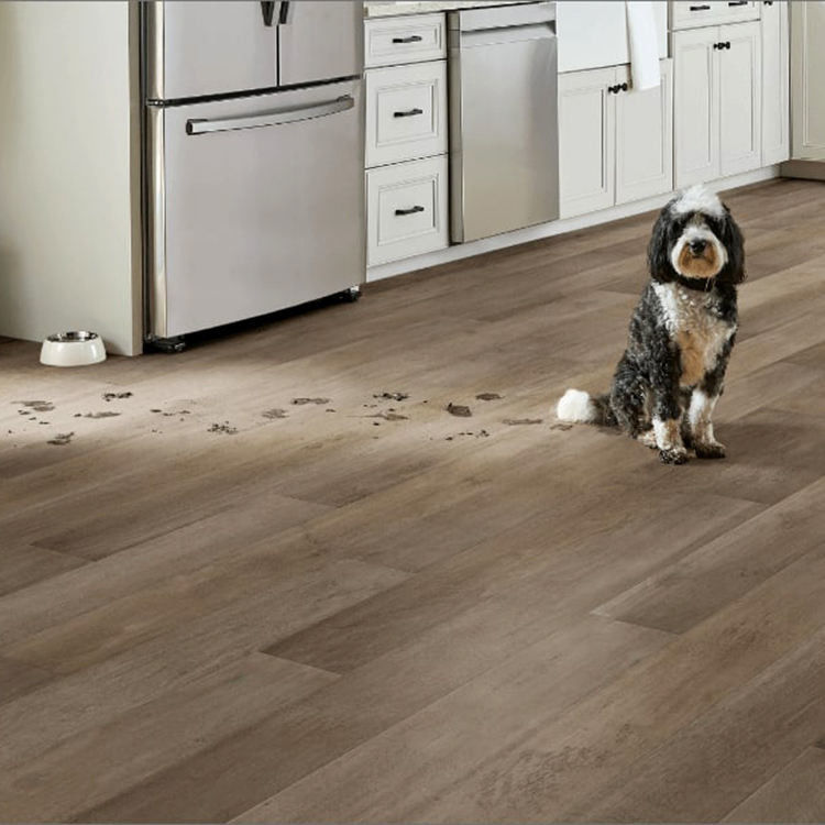 4mm 5mm Pvc Clique Bloqueio Piso Lvp Vinyl Planck Luxury Vinyl Piso com IXPE