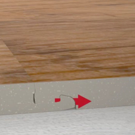 UNILIN 5G CLICK SPC Pavimento China CLICK LOCK Pavimento 4MM 6MM Pavimento de madeira em relevo Fábrica direta