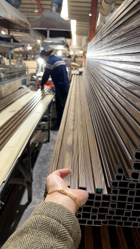 SONSILL UTO Wpc Pvc Decorativo Parede Interior Cobertura de revestimento de plástico WPC painel de parede de madeira