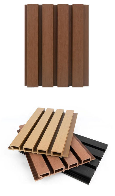 Vendas directas de fábrica Painel de parede exterior de alta qualidade Coextrusão à prova d'água Wpc Revestimento de parede para decoração de parede exterior