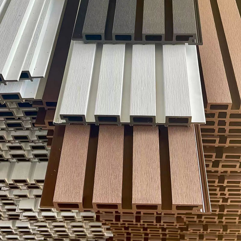 Vendas directas de fábrica Painel de parede exterior de alta qualidade Coextrusão à prova d'água Wpc Revestimento de parede para decoração de parede exterior
