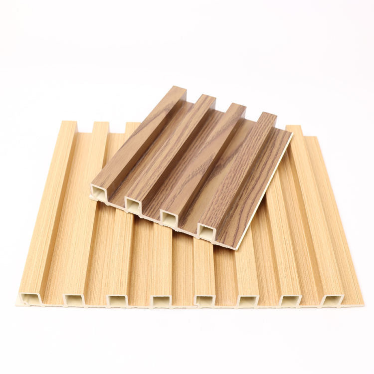 SONSILL Morden Design Personalizável Impermeável Painel de parede de WPC interior Decoração de interiores Painel de parede de WPC Substituto de madeira