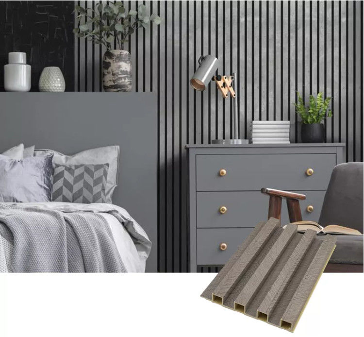 Painel de parede de placas de cristal de carbono e painéis de parede wpc