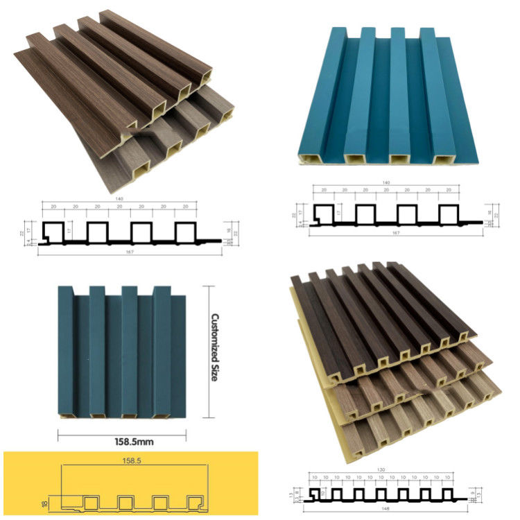 Amostragens gratuitas Eco-friendly Easy Instal Interior Decoration PVC WPC SPC 3D Outros Papéis de parede / painéis de parede