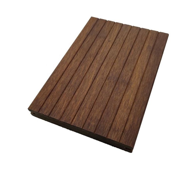 4-6 anos de crescimento piso de revestimento exterior revestimento de revestimento maciço de bambu não plástico deck composto