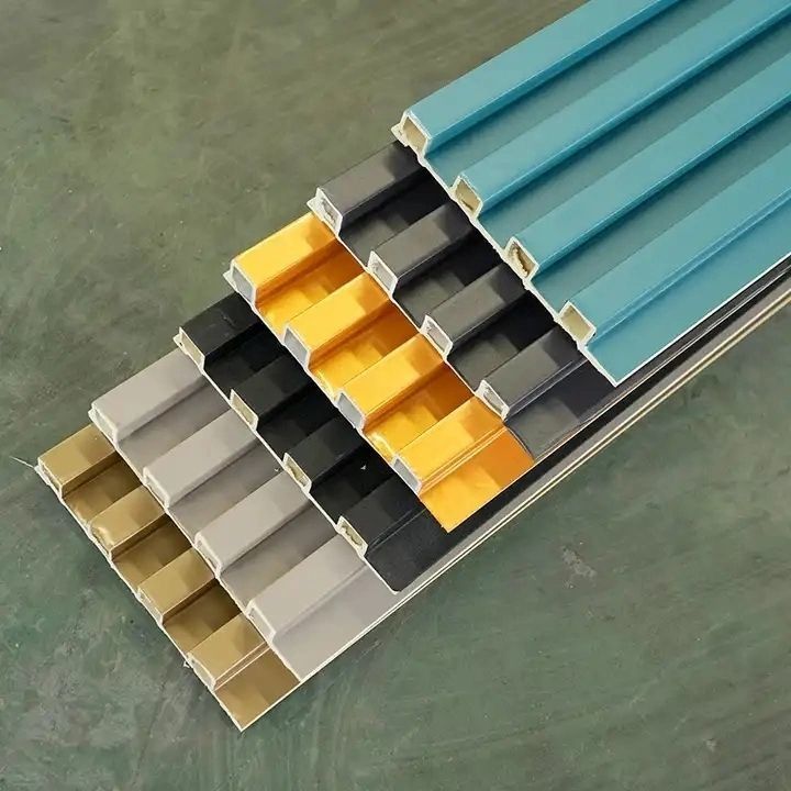 De alta qualidade madeira plástico composto decoração interior decoração 3D impermeável Wpc revestimento de parede exterior