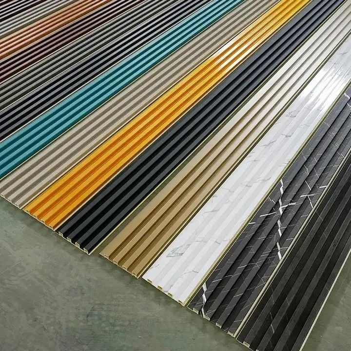 De alta qualidade madeira plástico composto decoração interior decoração 3D impermeável Wpc revestimento de parede exterior