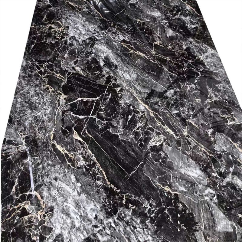 Painel de parede de folha de mármore UV PVC leve em 3 mm ou 4 mm espessura 3d