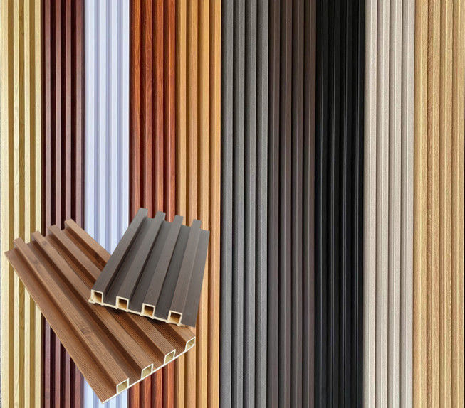 16cm Interior WPC Decor Painel de parede interior de madeira composta