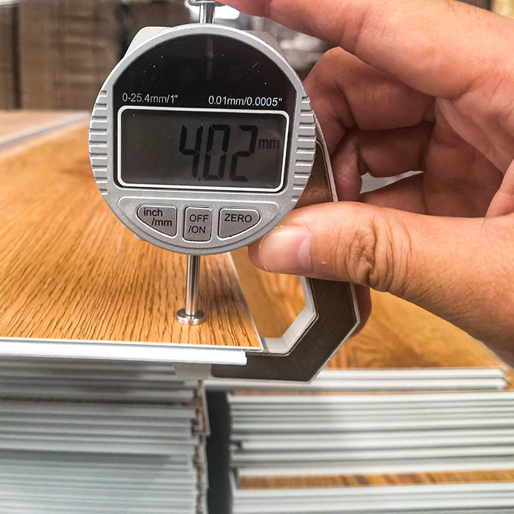 4mm 180*1220mm PVC piso de vinil Piso SPC Clique piso de plástico SPC impermeável