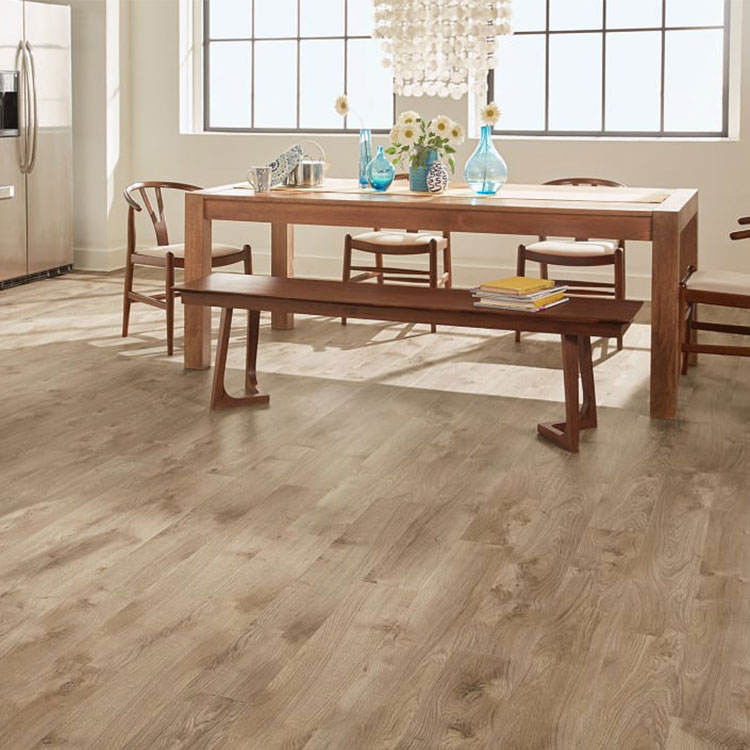 Pavimento de vinil comercial colorido de luxo impermeável de vinil 4mm 5mm 6mm