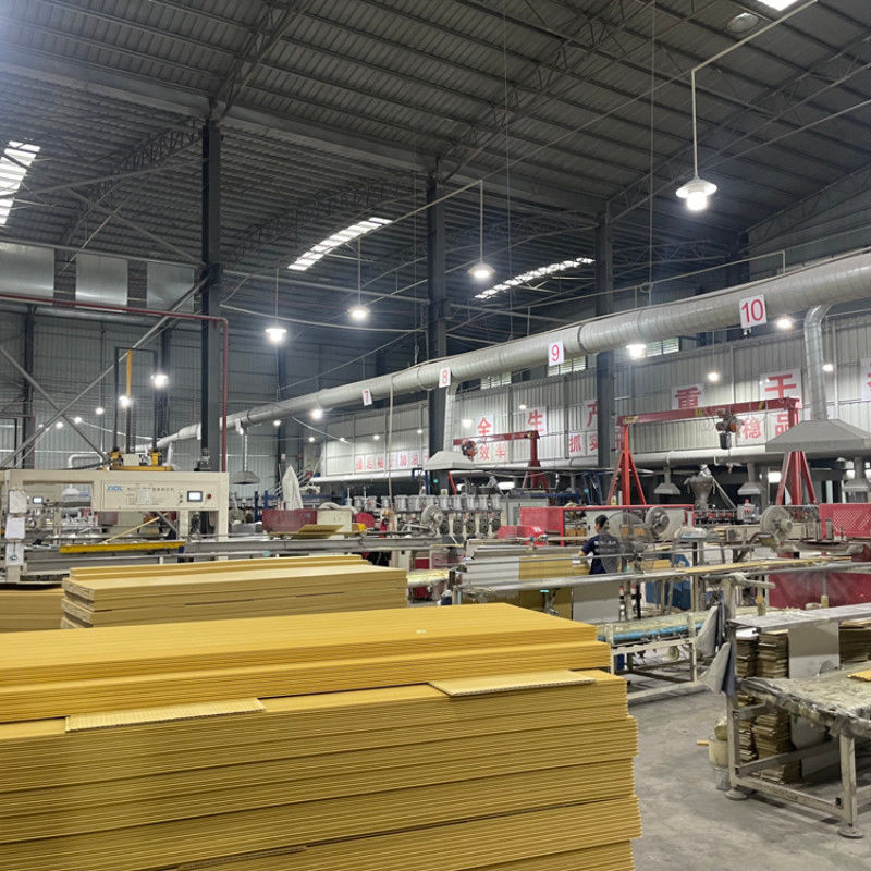 Panel de parede de PVC à prova de incêndio para escritório de apartamento