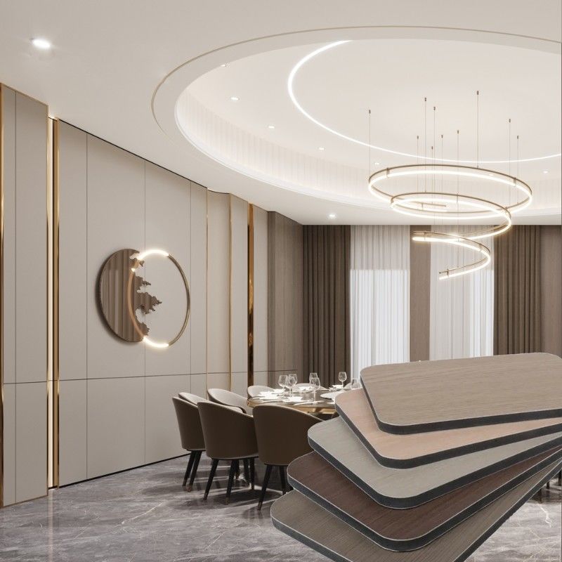 Painel de parede de carvão de bambu Painel de parede de revestimento e painéis de parede de PVC