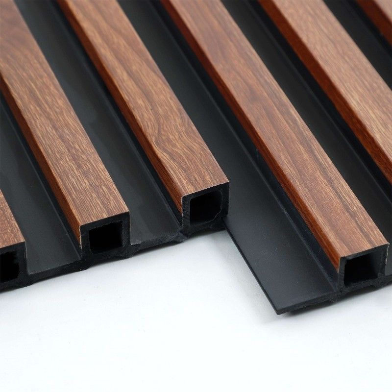 Preço de fábrica Painel de parede de WPC interior/exterior Painel de parede de revestimento de parede de madeira composta Painel de parede de PVC WPC