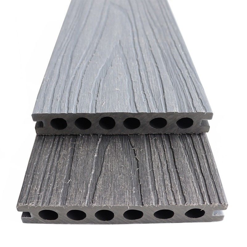 Ultravioletos Estabilidade Exterior Sólido Impermeável Madeira de Alta Força CE Certificado WPC Madeira Plástico Composito Decking Of Duas Cores