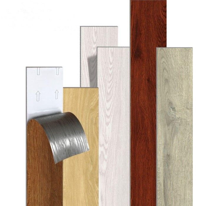 Auto-aderente impermeável PVC piso Stick DIY Vinyl piso para decoração interior em edifícios de escritórios