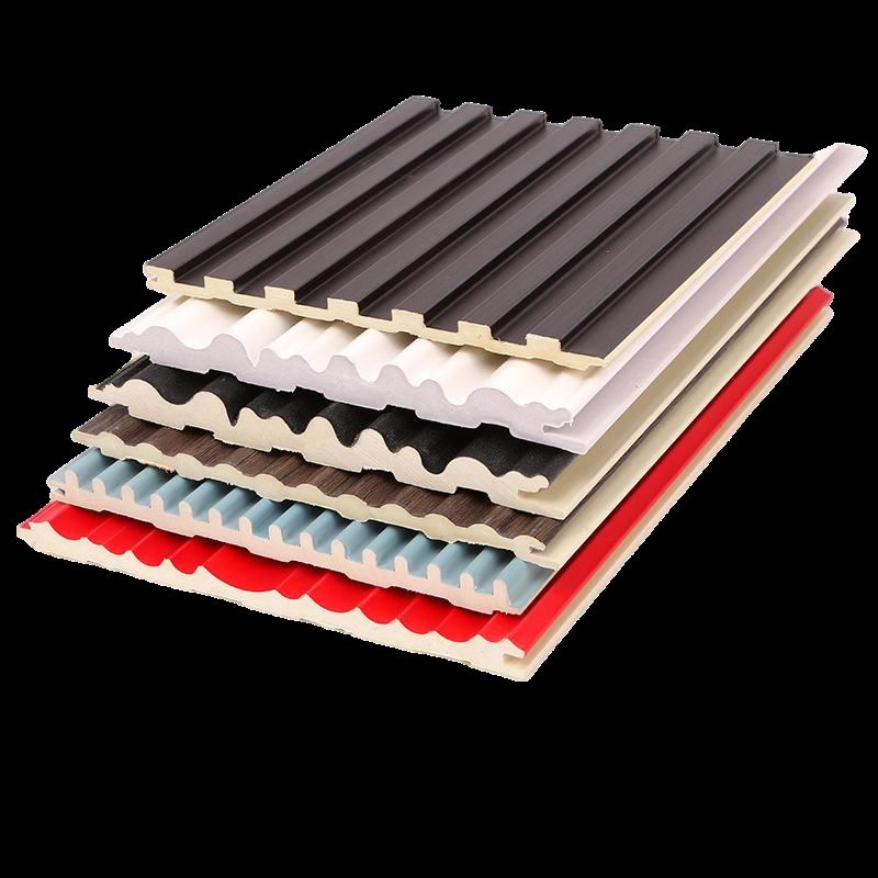 WPC painel de parede de madeira composto WPC revestimento de parede azulejos Interior o painel de parede flutuado