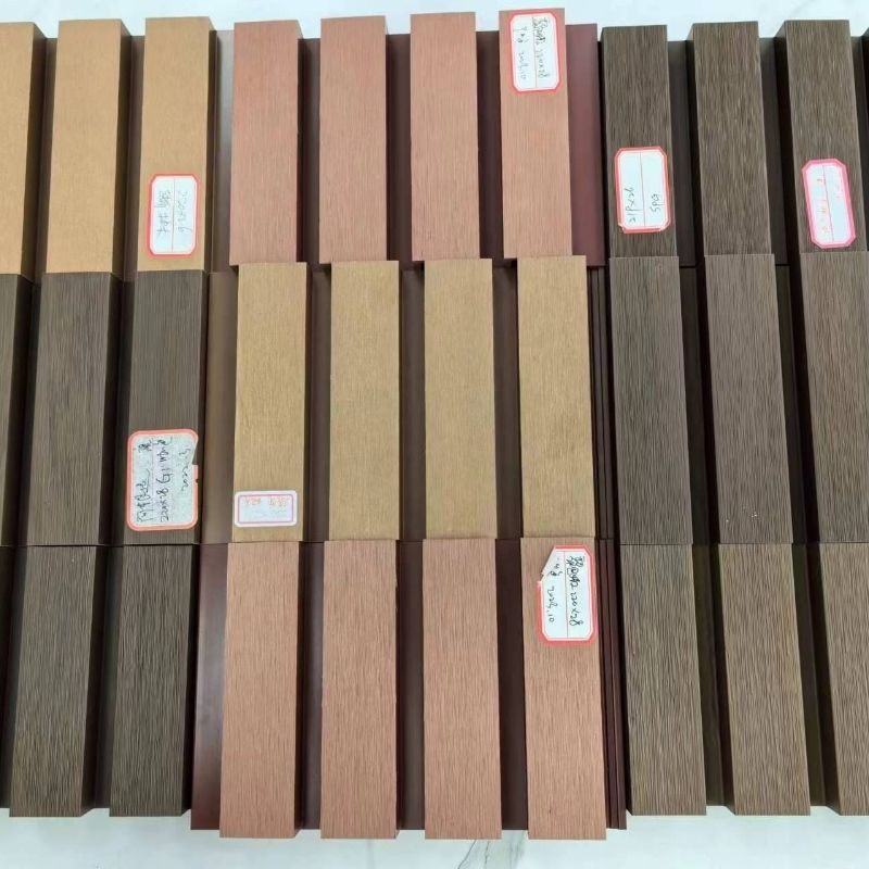 Painel decorativo de revestimento exterior de alta qualidade WPC 3D Preço de fábrica Painéis de parede de PVC para exteriores