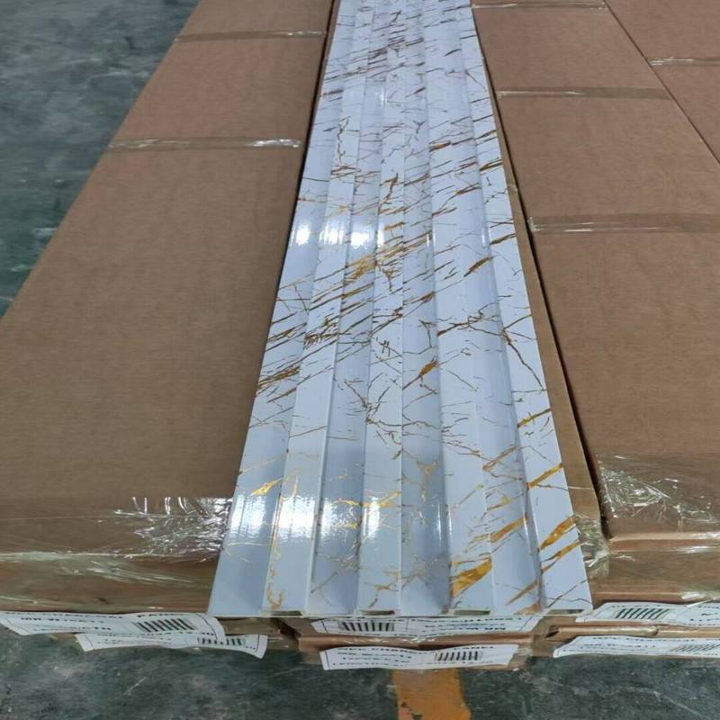 Painel de Parede WPC (Compósito de Madeira Plástica) Moderno para Interior de Banheiro, Alternativa ao PVC