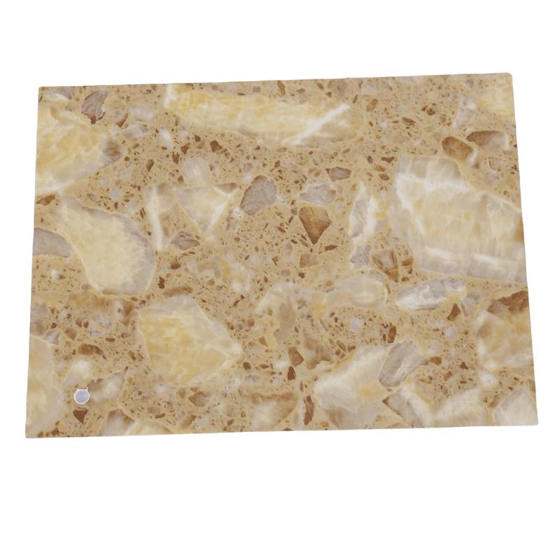 4x8 ft PVC UV Folha de mármore PVC UV Painel de parede de mármore Painel alternativo de mármore Substituição de folha de 3mm PVC UV