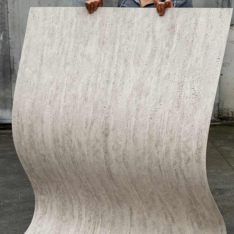 Waterproof MCM Soft Stone Panel 3D Texture Flexible Wall Tiles For Modern Dining Interior Exterior House Decoration