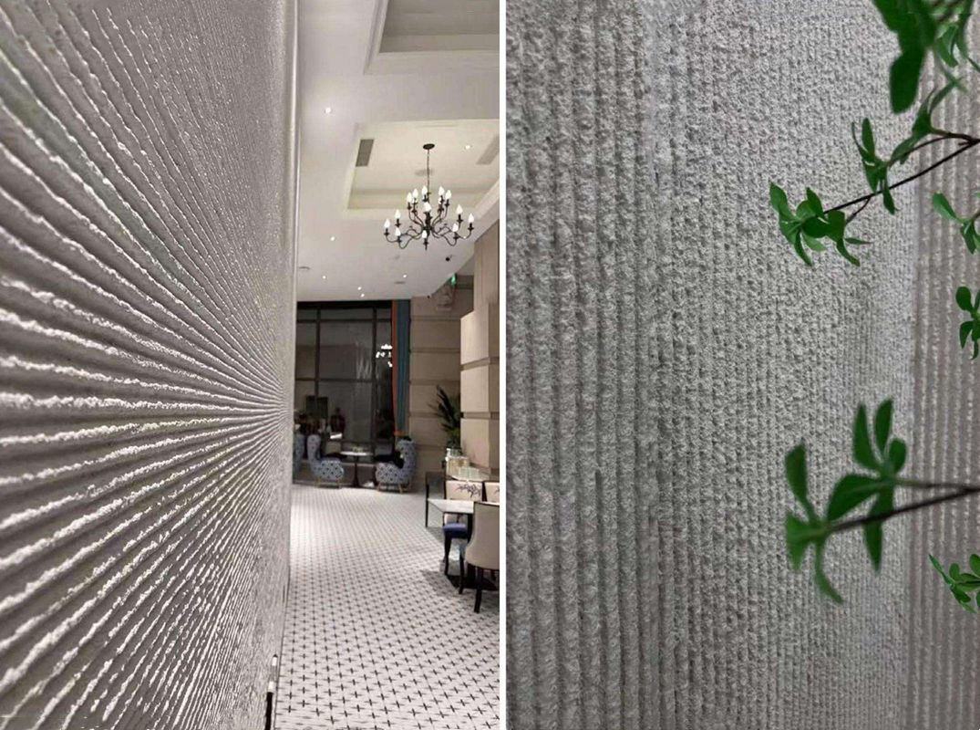 Painéis de parede de pedra artificial de travertino flexíveis e macios 3D dobráveis à prova d'água, estilo de design moderno para revestimento de quarto