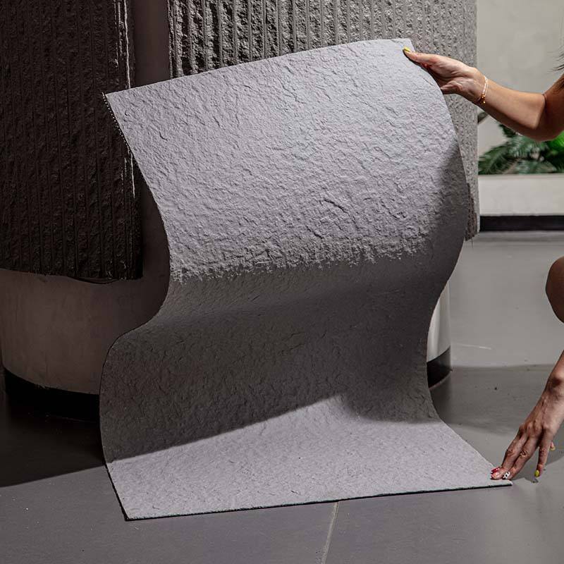 Folha de pedra natural Painéis de pedra flexíveis Veneer para revestimento de parede exterior Material de revestimento de parede rápida Instalação de telhas de parede finas flexíveis