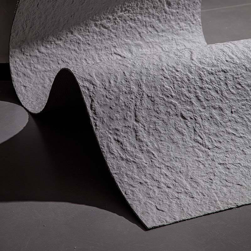 Folha de pedra natural Painéis de pedra flexíveis Veneer para revestimento de parede exterior Material de revestimento de parede rápida Instalação de telhas de parede finas flexíveis