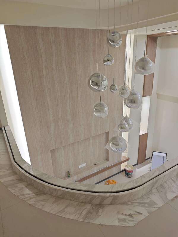 Material de pedra flexível para exterior