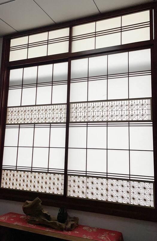 Alta Tecnologia Tradicional Japonesa Hinoki Flor de Madeira Chips ou Kumiko para Mobiliário ou Janela