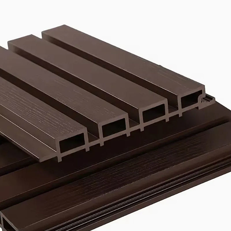 Painéis de revestimento exterior impermeáveis Painéis de parede WPC para uso externo Decorativo