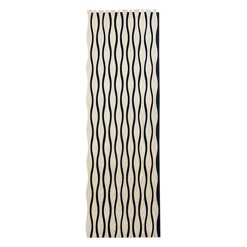 Painel de Parede Acústico 3D Moderno Ecológico com Formato Especial - Placa de Absorção Sonora para Instalação Fácil e à Prova d'Água