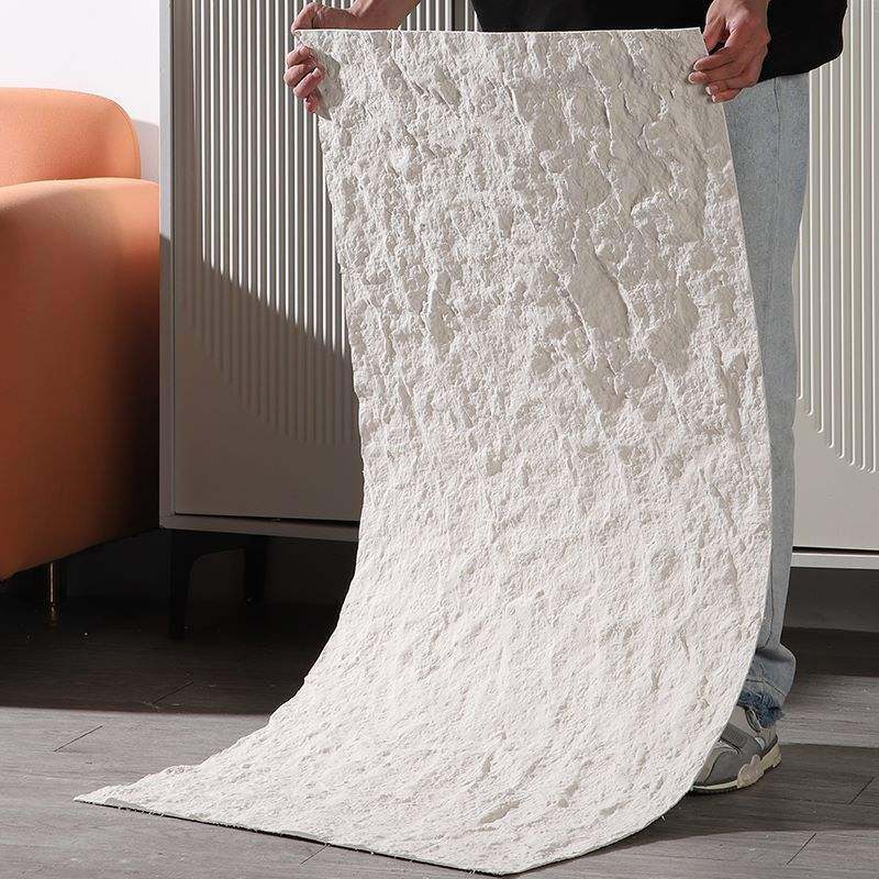 Painéis de Parede de Travertino Falso Macio à Prova d'Água e Fogo, Estilo Clássico, Dobráveis, Revestimento Interior Artificial Flexível