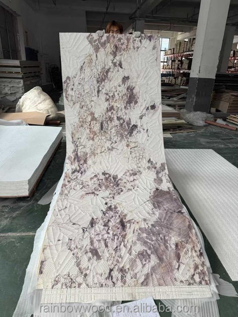 MCM Soft Series Design moderno Flexível Artificial Eco-friendly Fireproof Waterproof Big Slab Decoração de parede exterior interior 3D