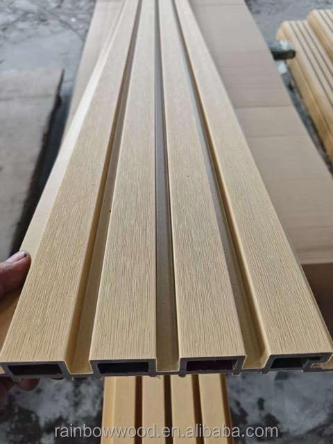 Painel de parede composto WPC à prova d'água moderno para uso exterior em edifícios comerciais-preço baixo