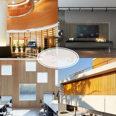 A instalação rápida interior a favor do meio ambiente do painel de parede 159MM*10MM de WPC