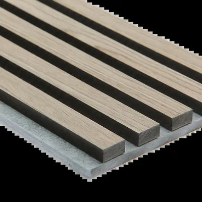 Painel de parede Wpc de interior à prova de som Decoração do lar Eco-friendly