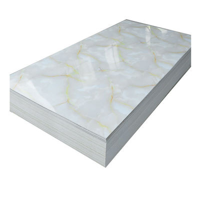 Fácil de Instalação Marble Look SPC Luxo de plástico resistente ao desgaste parede e piso telha interior Novo Produto na China