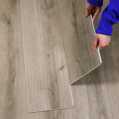 5mm impermeável Interlocking 4mm vinil material virgem mármore rígido núcleo de piso híbrido Spc Clique piso