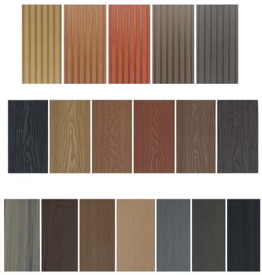 Piscinas exteriores Piso impermeável WPC Madeira e Plástico Composto Coextrudado