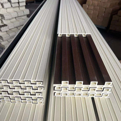 Painel de parede de cloreto de polivinil de grãos de madeira para interiores impermeáveis Decoração ecológica